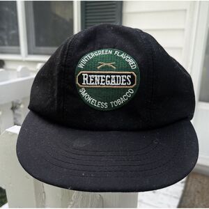 VTG Renegades Hat Cap Wintergreen Smokeless Tobacco Patch Trucker Snapback Skoal